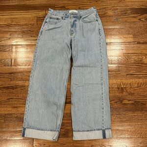 Abercrombie & Fitch Light Blue Relaxed Women's Jeans